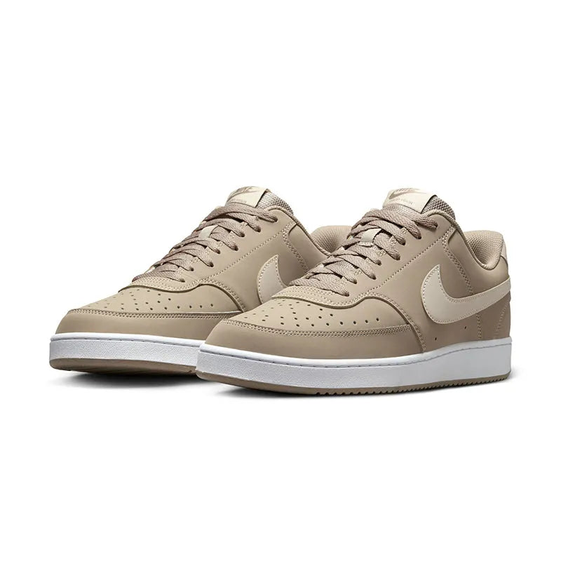 Men's Court Vision Low Khaki/Sanddrift/White