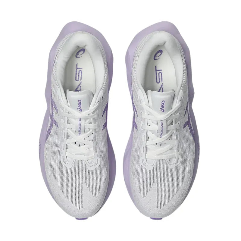 Women's Novablast 6 White/Murasaki
