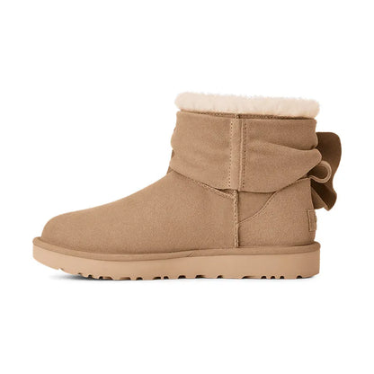 Women's Classic Mini Bow Sand