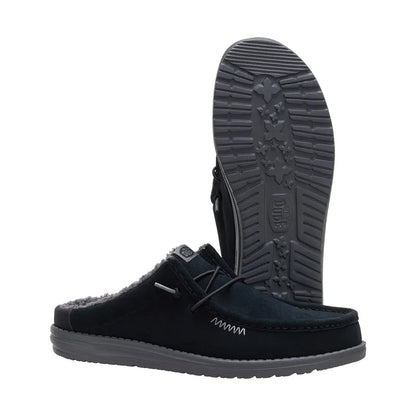 Men's Wally Slip Warmth Black/Smoke Grey