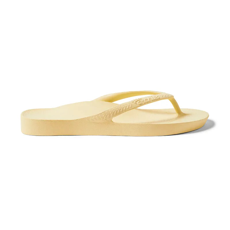 Women's Arch Support Flip Flop Lemon