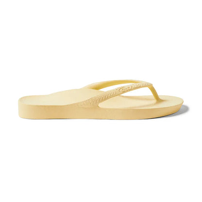 Women's Arch Support Flip Flop Lemon