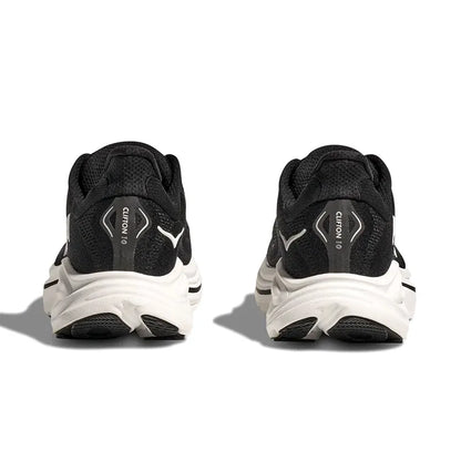 Women's Clifton 10 (WIDE) Black/White