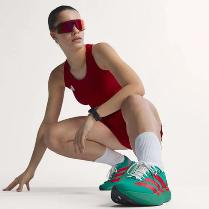Women's Adizero EVO SL Green/Lucid Red/White