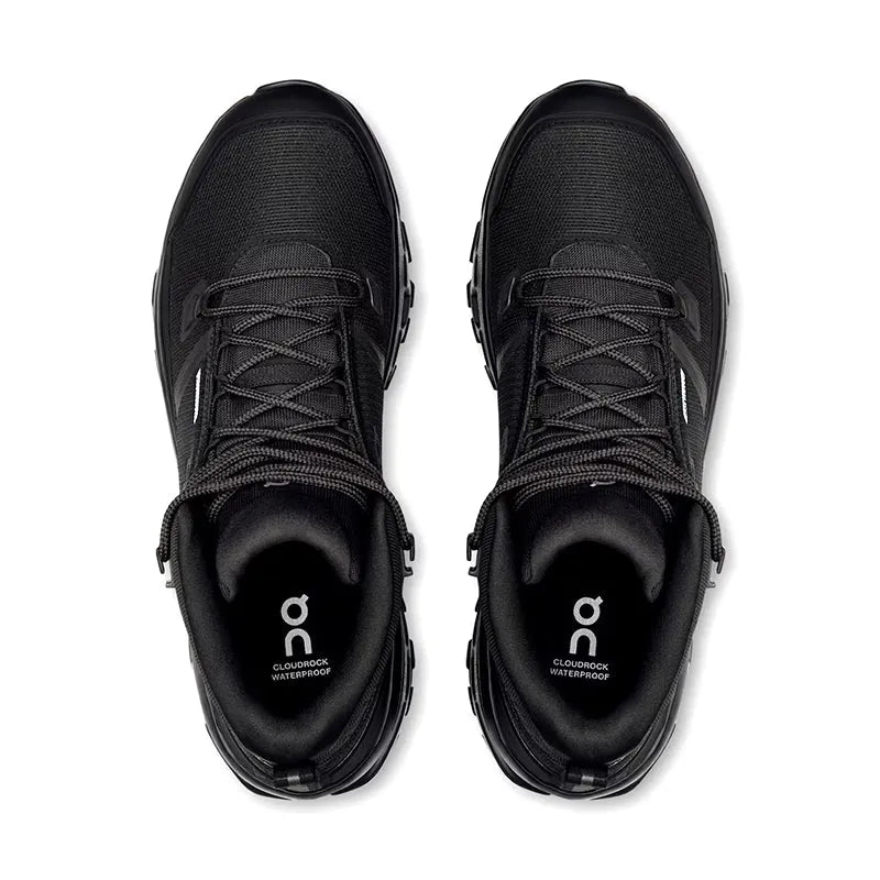 Men's Cloudrock Mid Waterproof Black/Black