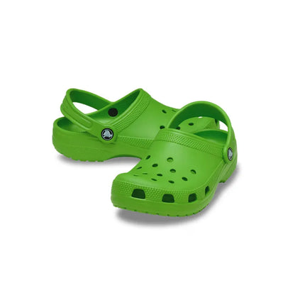 Kid's Preschool Classic Clog Crocs Green