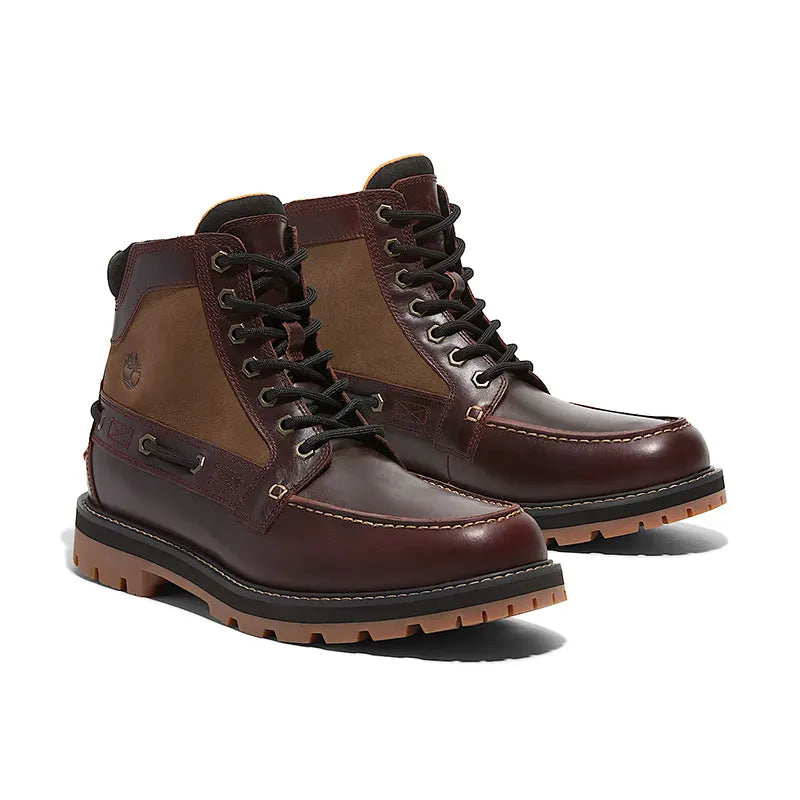Men's Britton Road Burgundy Full Grain