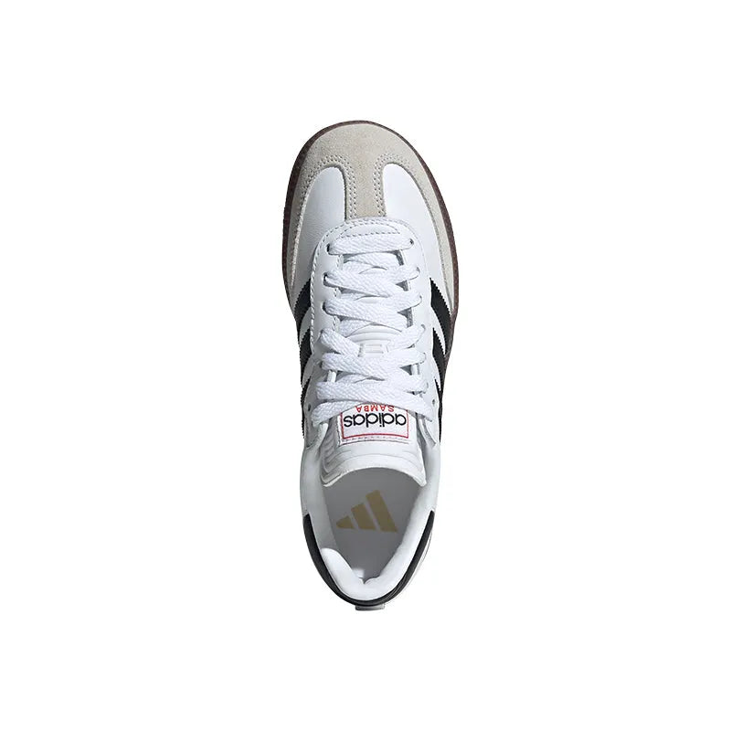 Kid's Grade School Samba White/Black/Red