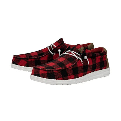 Men's Wally Buffalo Plaid Red
