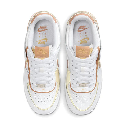 Women's Air Force 1 Shadow White/Hemp/Gold