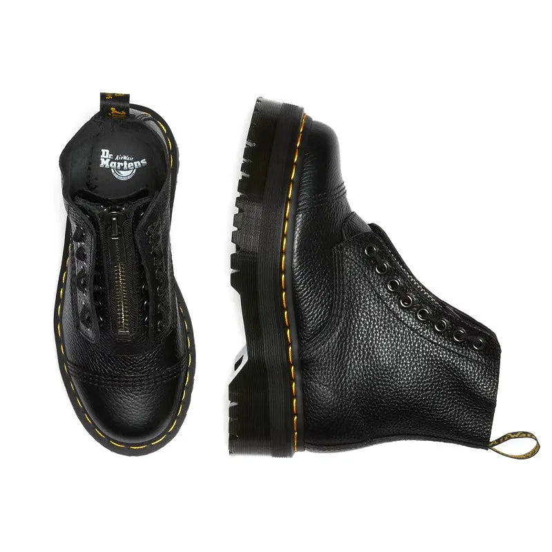 Women's Sinclair Black Milled Nappa Platform