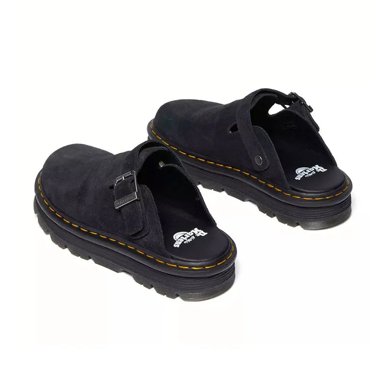 Women's ZebZag Mule Black EH Suede