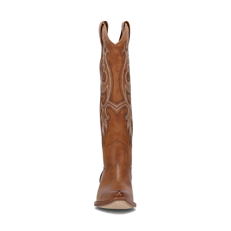 Women's Irlene Tall Deco Stitch Caramel