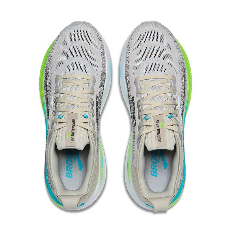 Men's Adrenaline GTS 25 Oyster/Green Gecko