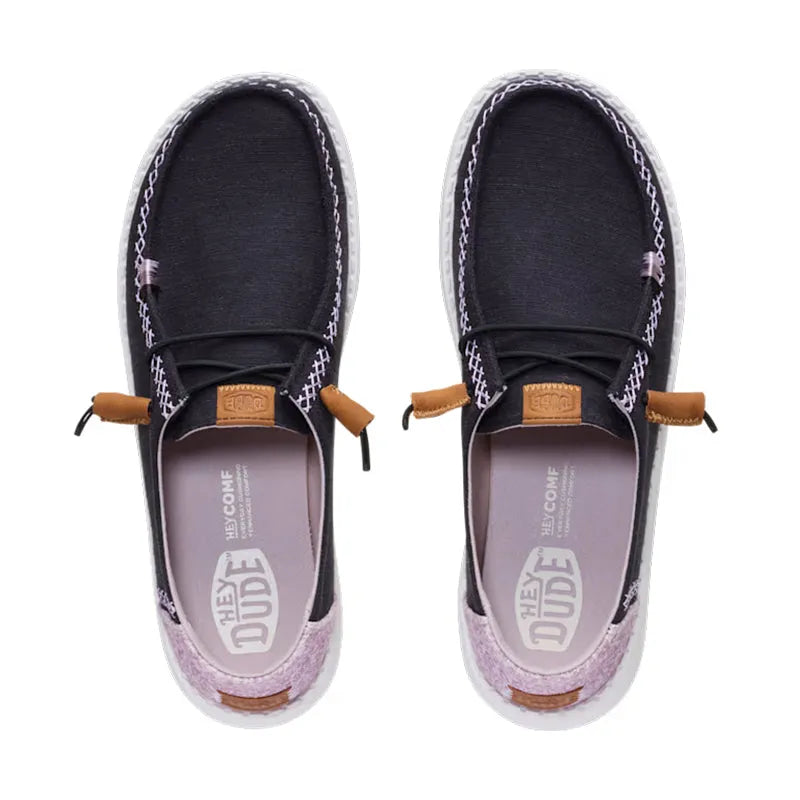 Women's Wendy Boho Butterfly Black/Purple