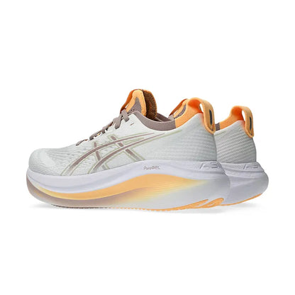 Women's Gel-Nimbus 27 White/Fawn
