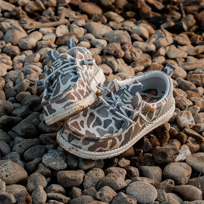 Kid's Preschool Wally Funk Burlebo Taupe/Camo