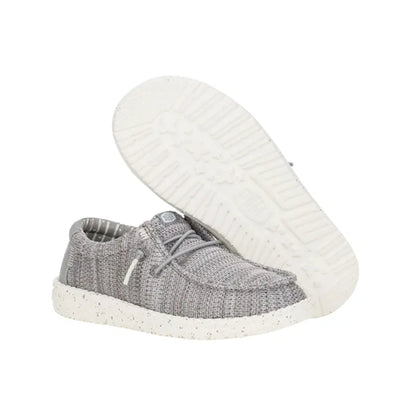 Kid's Grade School Wally Stretch Sox Grey