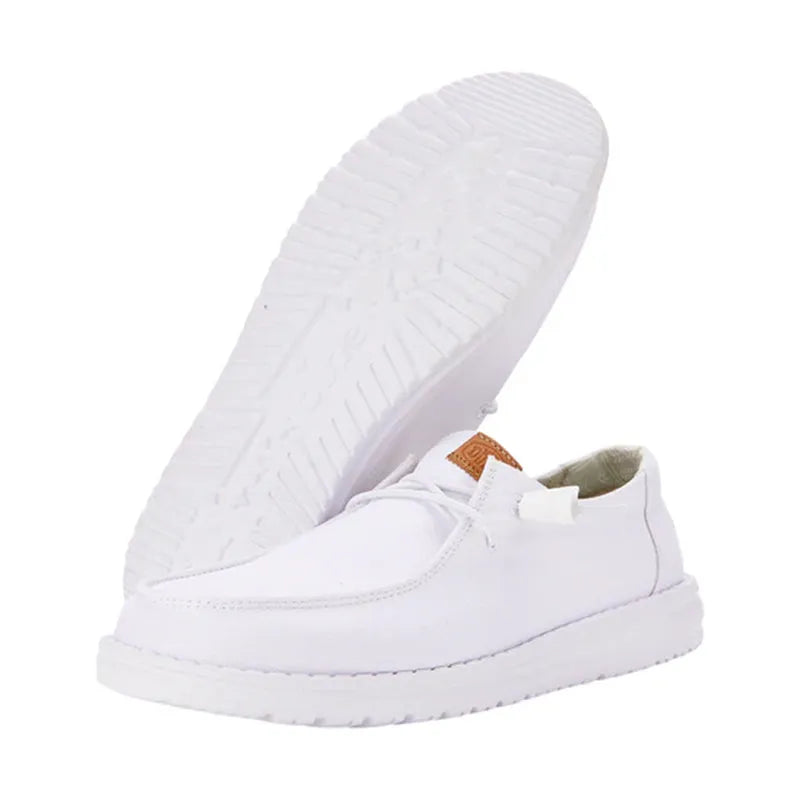 Women's Wendy Stretch Canvas White