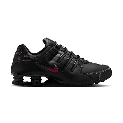 Men's Shox NZ Black/Varsity Red