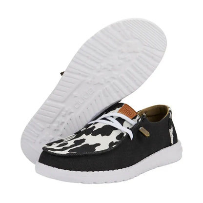 Women's Wendy Animal Black/Cow