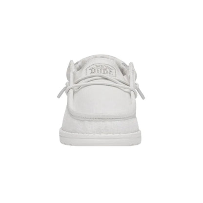 Kid's Preschool Wally Youth Break Stitch White