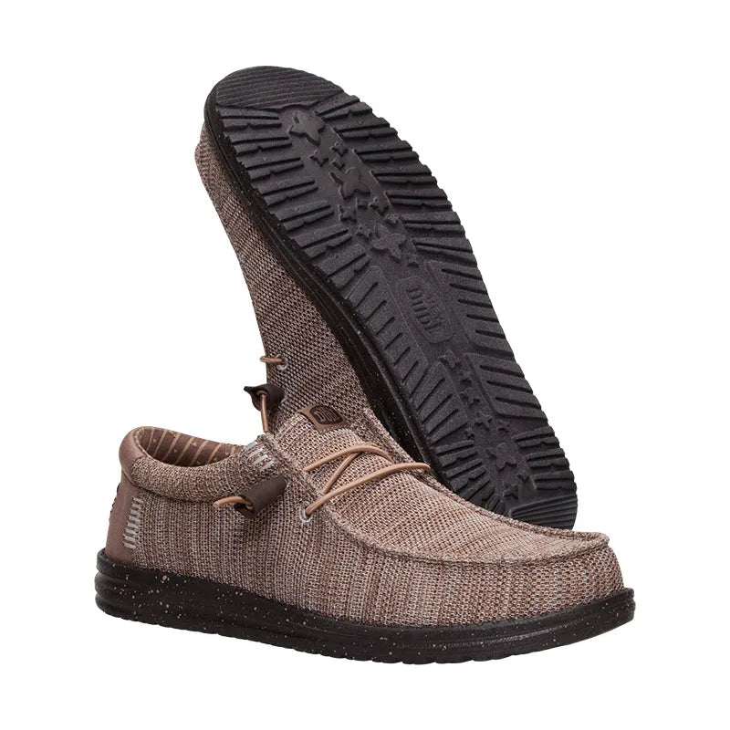 Men's Wally Stretch Sox Deep Taupe/Mole Brown
