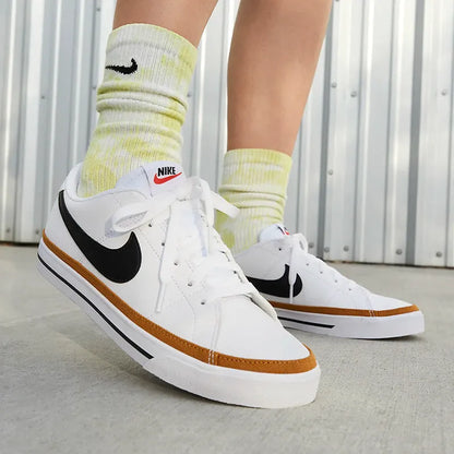 Women's Court Legacy Next Nature White/Black/Team Orange