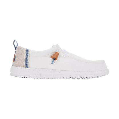 Men's Wally Craft Linen White/Stone Grey