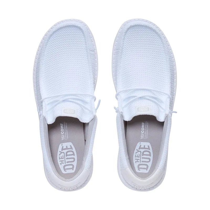 Men's Wally Mesh White