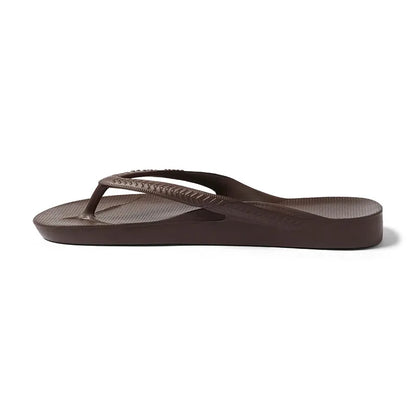 Women's Arch Support Flip Flop Brown