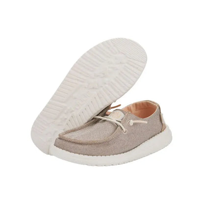 Kid's Grade School Wendy Metallic Sparkle Rose Gold