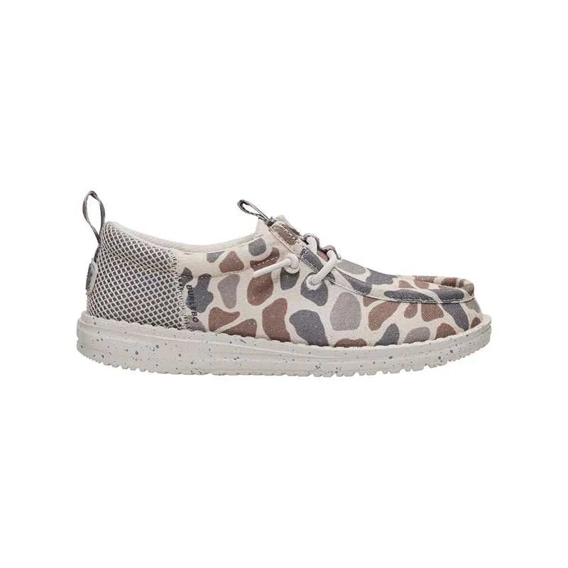 Kid's Grade School Wally Funk Burlebo Taupe/Camo