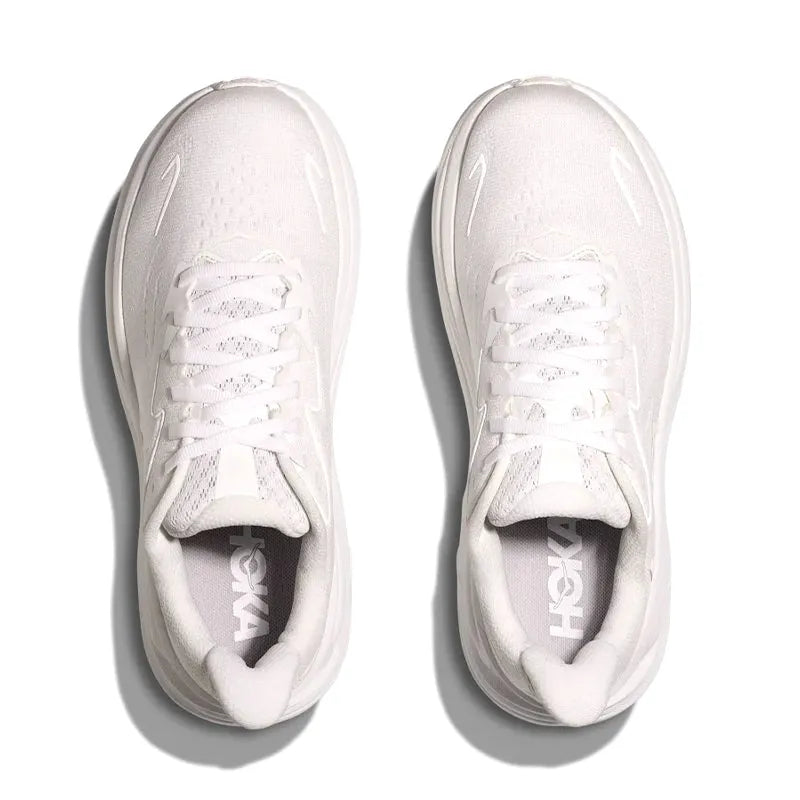 Women's Clifton 10 (WIDE) White/White