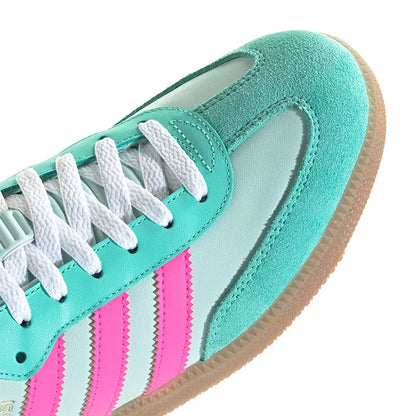 Women's Samba Messi Halo Mint/Pink/Gum