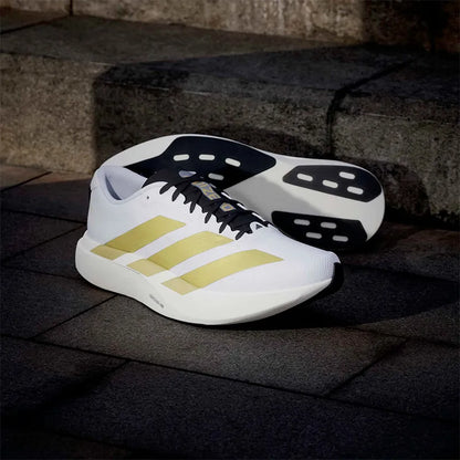 Women's Adizero EVO SL White/Matte Gold/Black