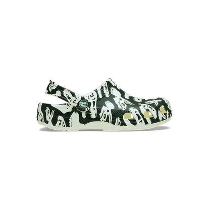 Kid's Preschool Classic Print Clog Glow Dino