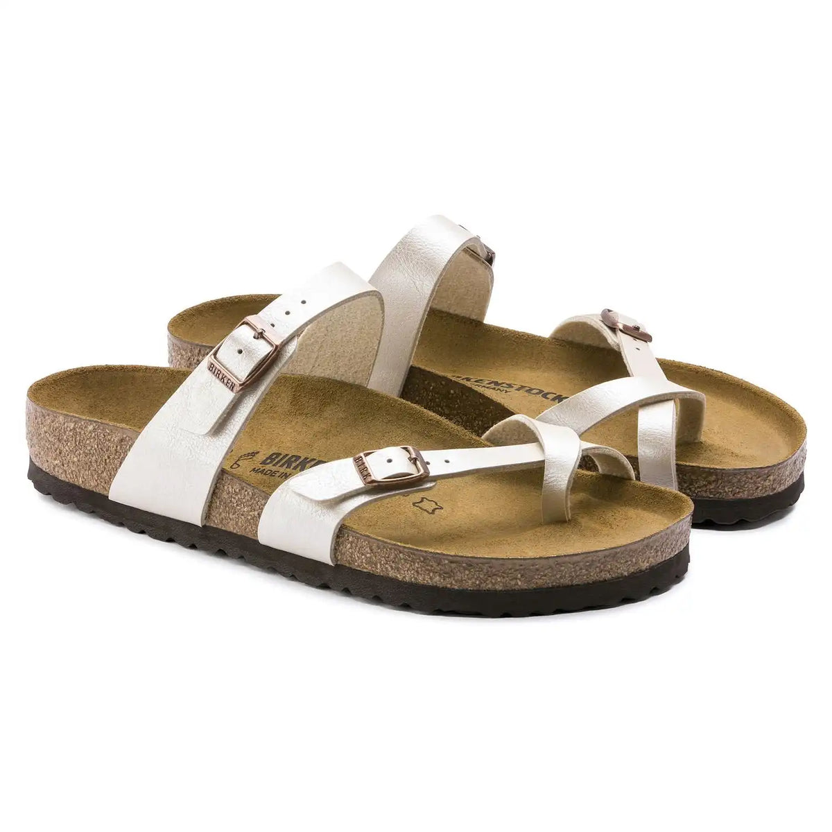 Women's Mayari Graceful Pearl White Birko-Flor