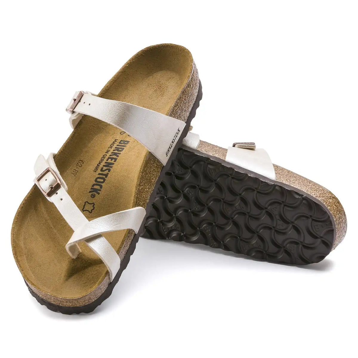Women's Mayari Graceful Pearl White Birko-Flor