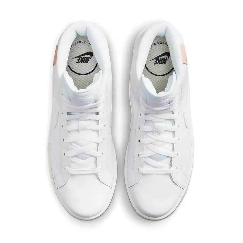 Women's Court Royale 2 Mid White/White