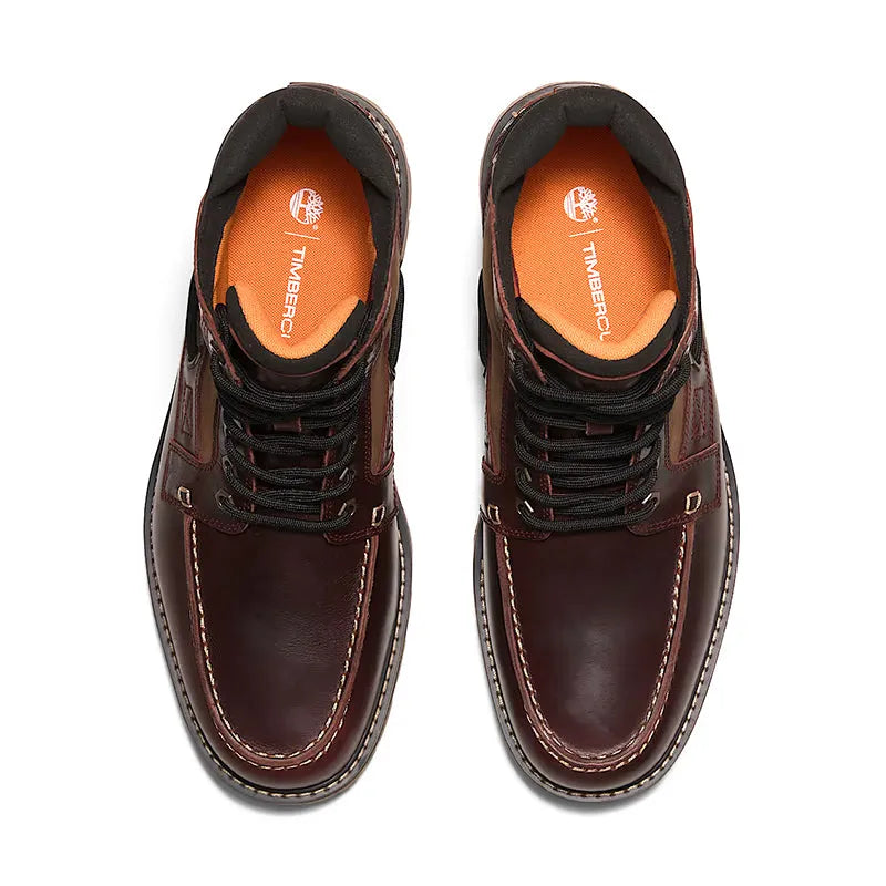 Men's Britton Road Burgundy Full Grain