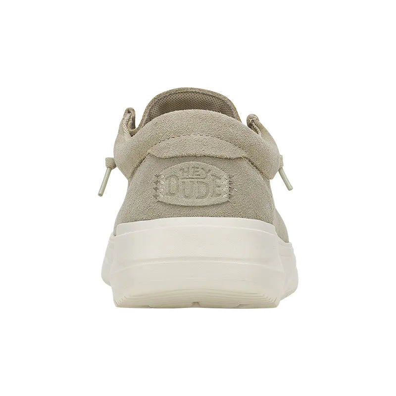 Men's Wally Comf Suede Stone Grey/Silver Birch