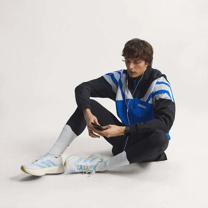 Men's Adizero EVO SL White/Clear Blue/Gold