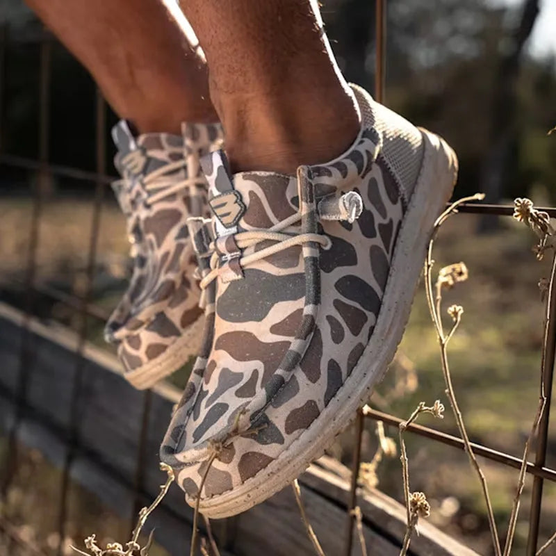 Men's Wally Funk Burlebo Deer Camo Taupe/Camo