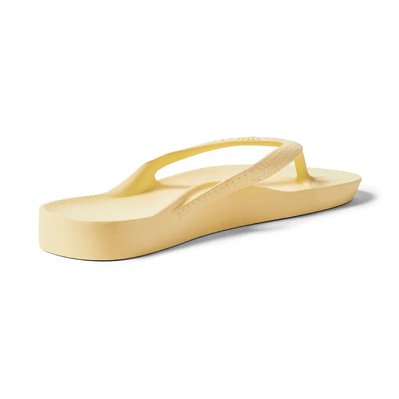 Women's Arch Support Flip Flop Lemon