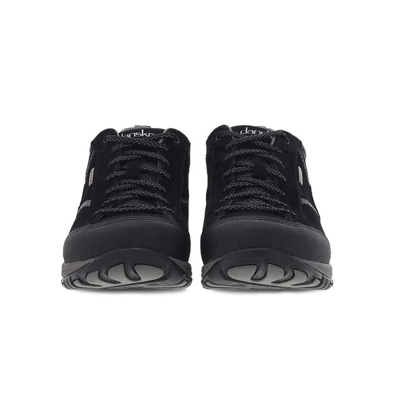 Women's Paisley Waterproof Black/Black Suede