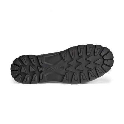 Men's Rugged Track Plain Toe Boot Water-Proof Black