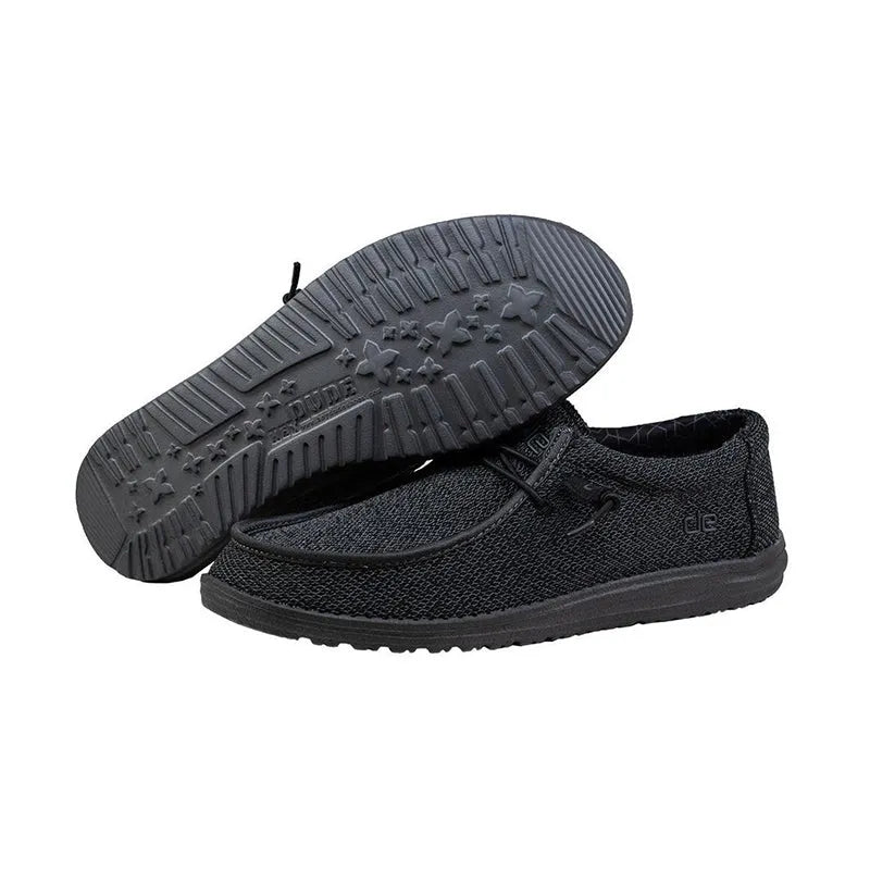 Men's Wally Sox Micro Total Black