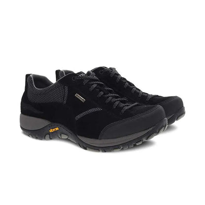 Women's Paisley Waterproof Black/Black Suede