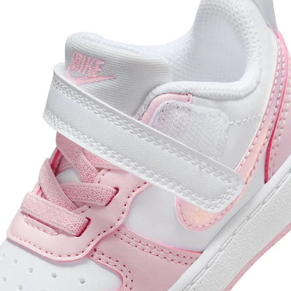 Kid's Toddler Court Borough Low Recraft White/Pink Foam